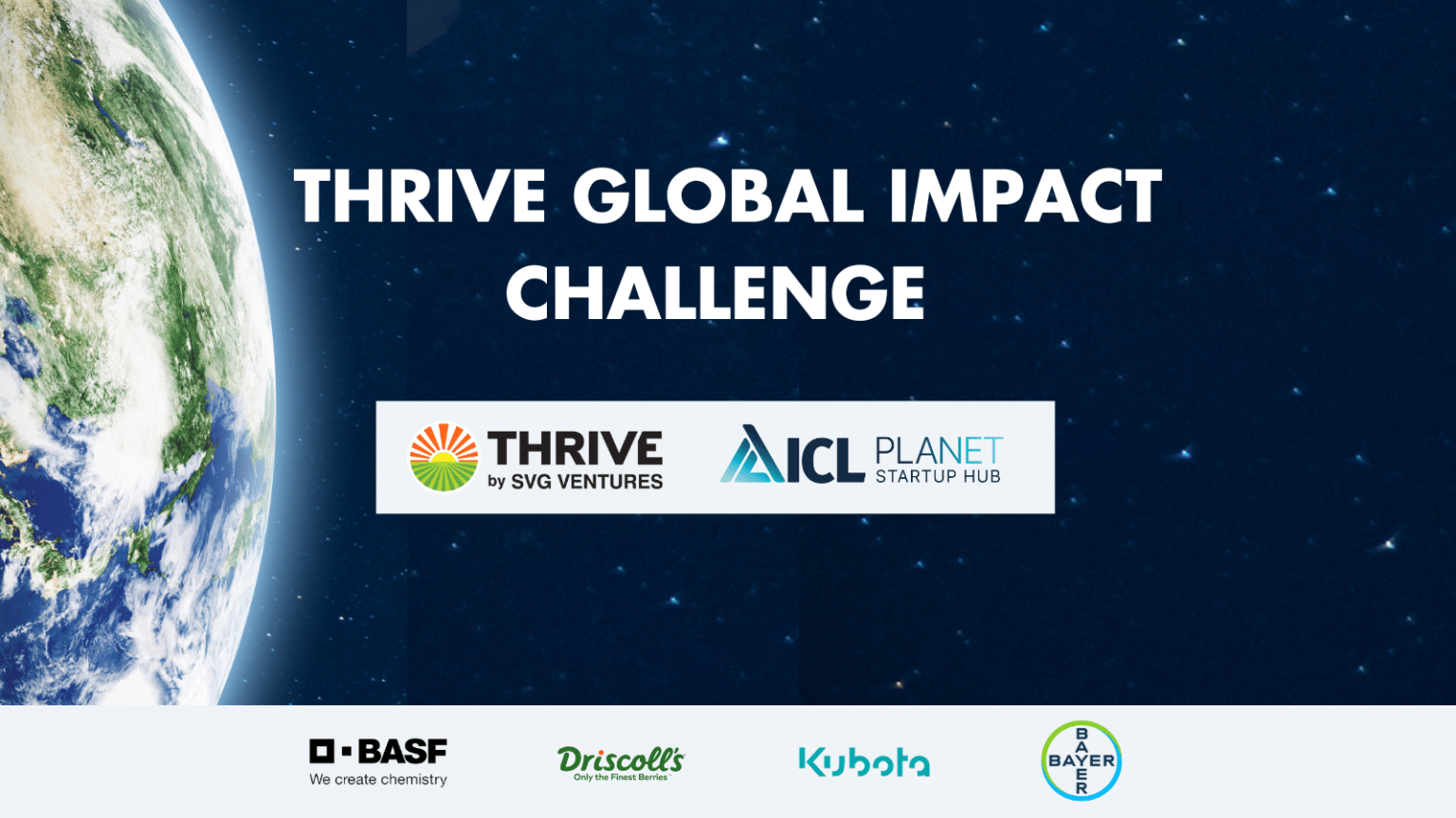SVG Ventures|THRIVE Launches Global Impact Challenge in Partnership ...